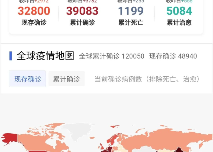 新冠疫情实时跟踪地图（新冠疫情实时跟踪地图实时查询）